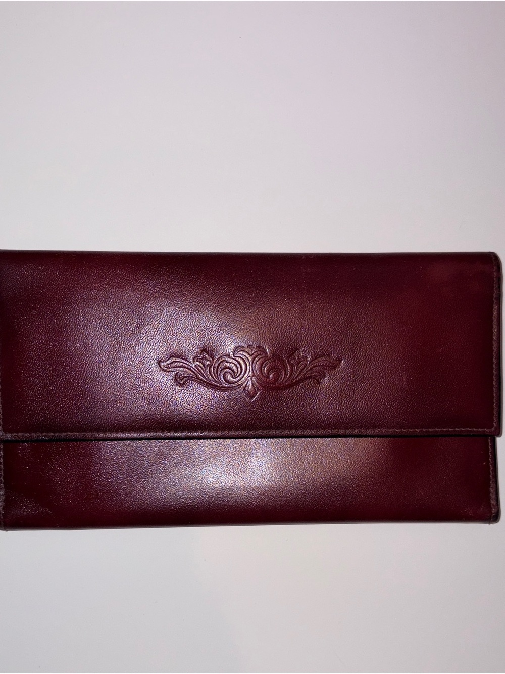 Vintage Leather Clutch Wallet